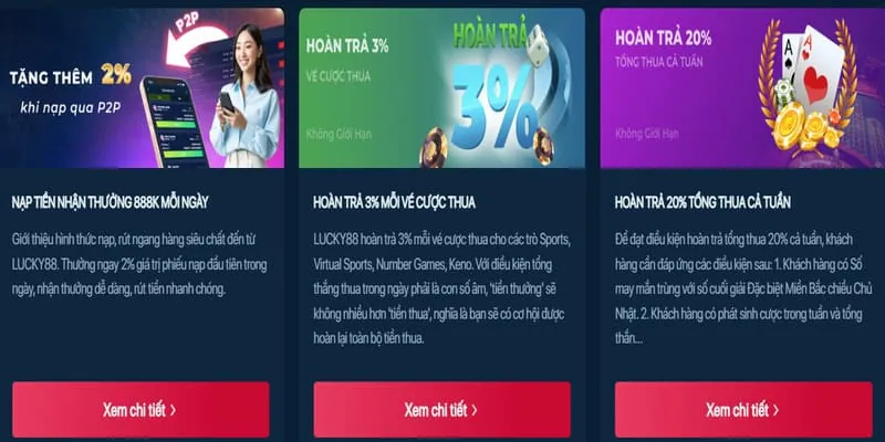 Các chương trình khuyến mãi và ưu đãi từ qh235